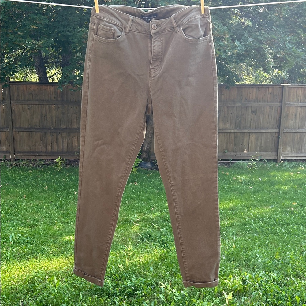 Olive Skinny Jeans